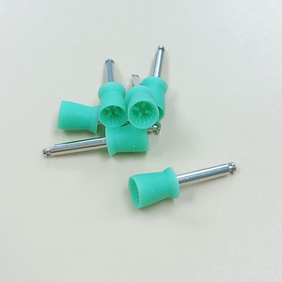 Disposable Dental Prophy Brush 4 Ribs 4 Angles Rubber Latch Style