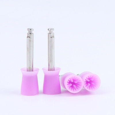 Disposable Dental Prophy Brush 4 Ribs 4 Angles Rubber Latch Style